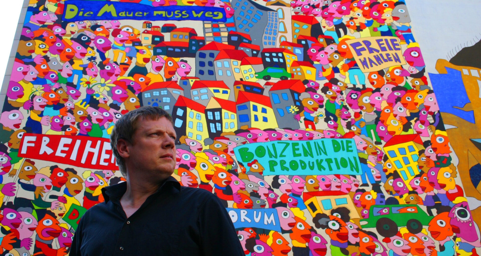 Letztes Teil des Wandgemäldes von Michael Fischer-Art wird entfernt  · Leipziger Zeitung