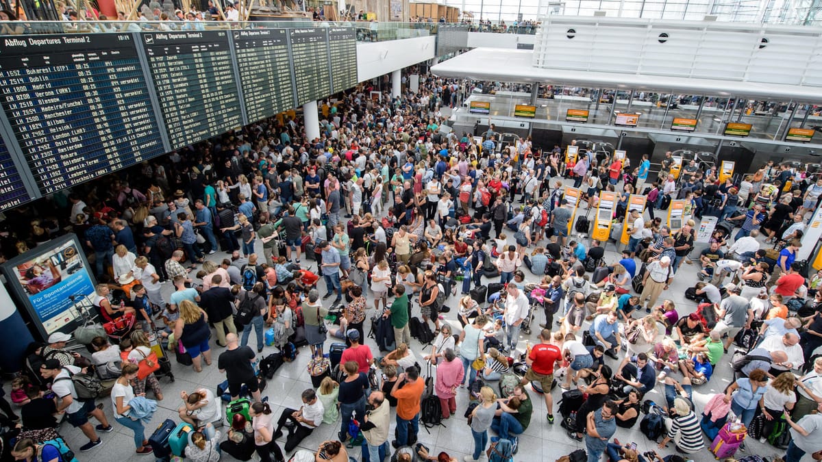Flughafen München droht Oster-Chaos: Zwei Millionen Fluggäste