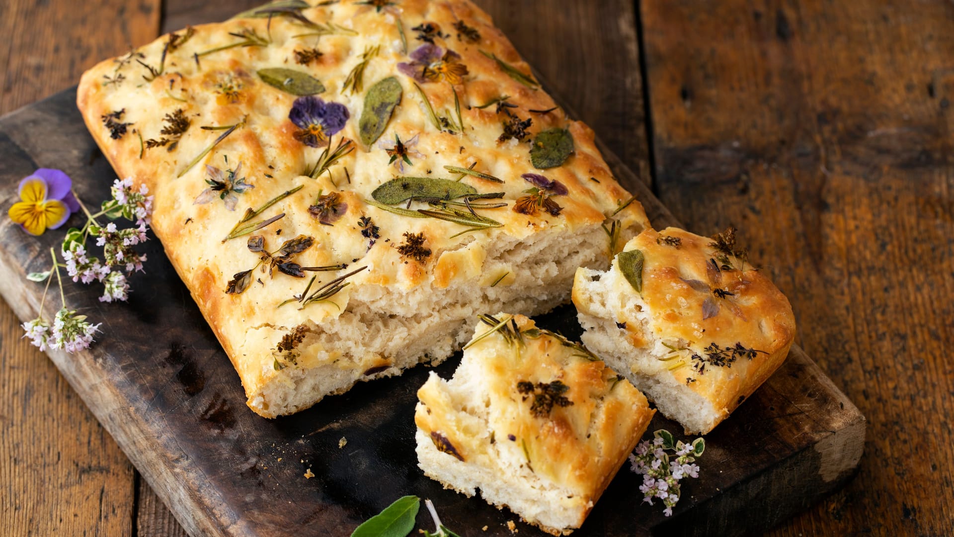 Foccacia mit Kräutern (Symbolbild): An dem Food-Festival nehmen über 50 Restaurants teil.
