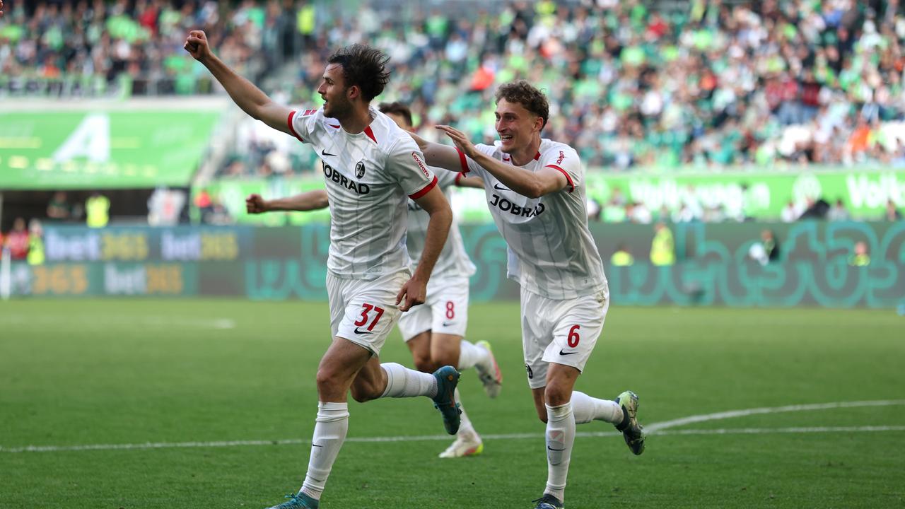 Sieg in Wolfsburg: Freiburg schielt auf die Champions League