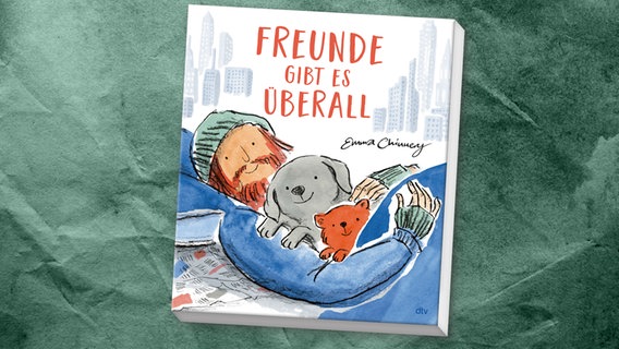 Cover des Kinderbuches "Freunde gibt es überall" von Emma Chinnery, erschienen im Verlag dtv. © Verlag dtv 