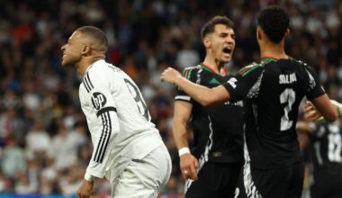 Real Madrid unterliegt dem FC Arsenal im Champions-League-Viertelfinale