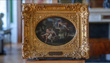 Kriegsverlust: Barock-Gemälde kehrt ins Schloss Wörlitz zurück