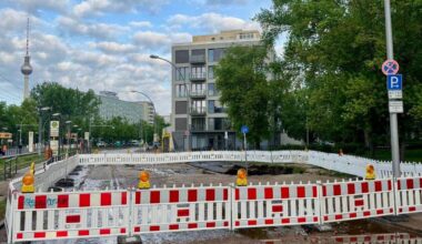 Straße nach Überschwemmung für mehrere Monate gesperrt