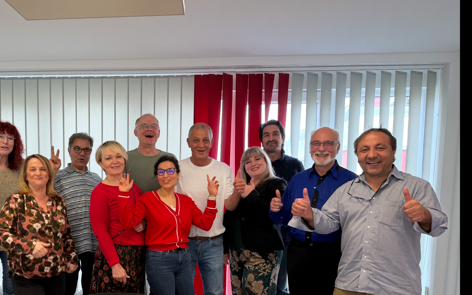 Fördergesellschaft Kultur und Integration gGmbH mit den Projekt- und Netzwerkpartner*innen