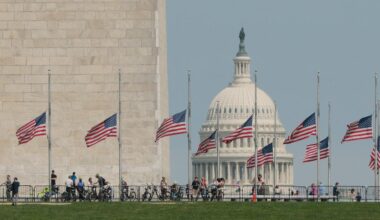 Trauerfeier in den USA und eine Botschaft von Trum