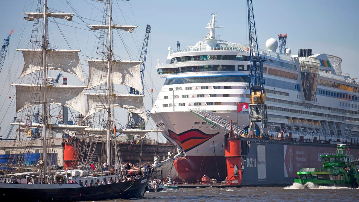 Hamburg Hafengeburtstag: Diese Kreuzfahrtschiffe sind dabei