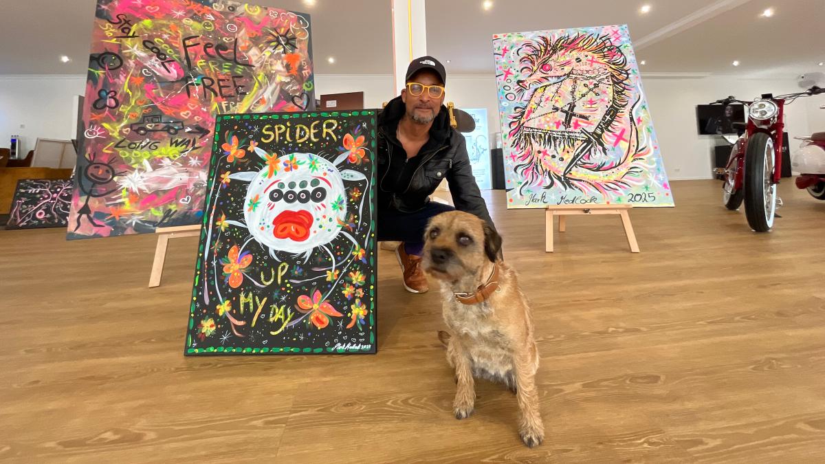 Pop-Star Mark Medlock feiert Comeback als Maler auf Sylt