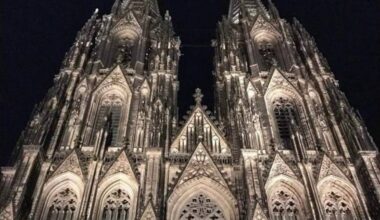 Neue LED-Beleuchtung am Kölner Dom wird eingeweiht