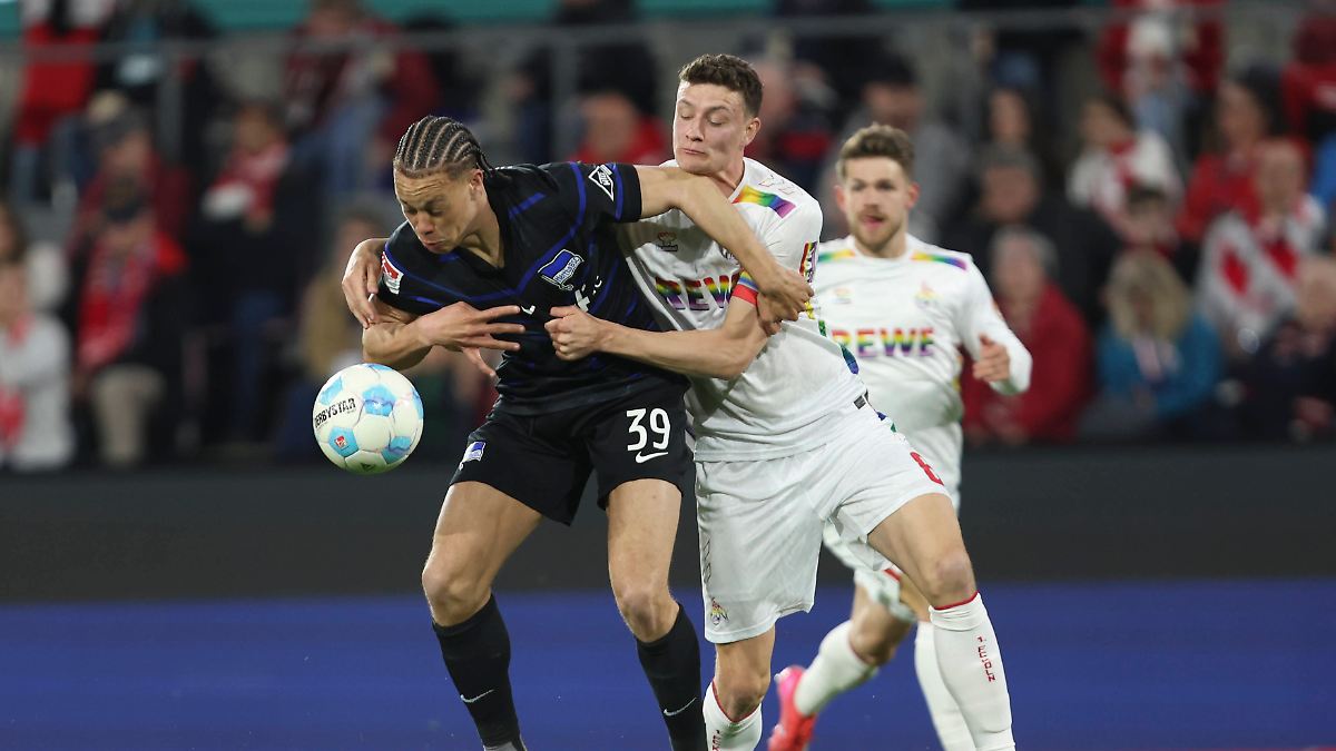 HSV jubelt doppelt: Hertha BSC schießt 1. FC Köln per Traumtor von der Tabellenspitze