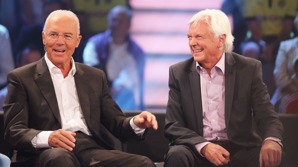 "Burschi, sie mog di halt gern": Als Franz Beckenbauer den ZDF-Moderator Dieter Kürten sprachlos machte