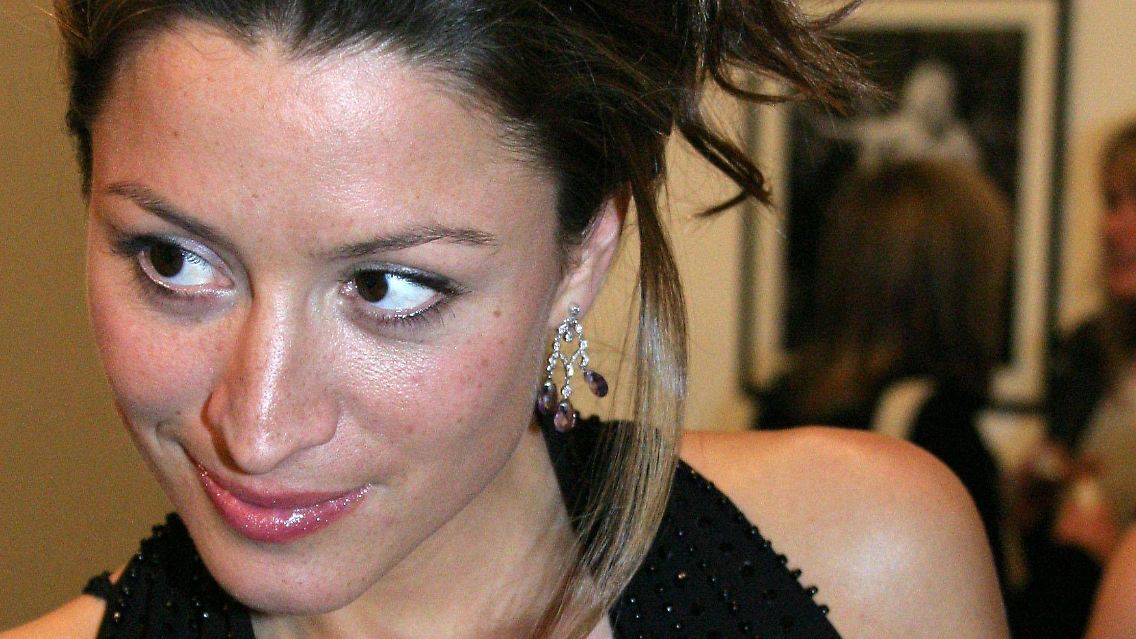 Rebecca Loos auf einer Party in London im Jahre 2005.