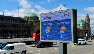 Initiative will in Hamburg digitale Reklame-Tafeln verbieten