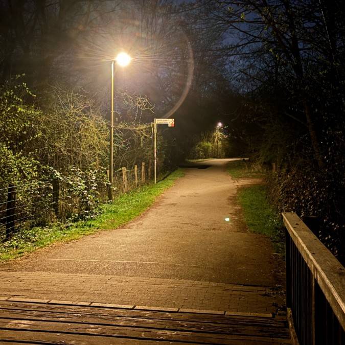 Mülheim testet smarte Laternen mit Bewegungsmelder