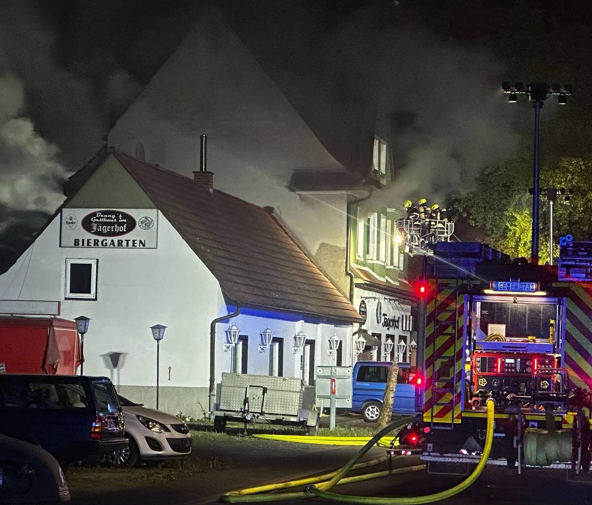 Dachstuhlbrand in Gelsenkirchen - Radio Emscher Lippe