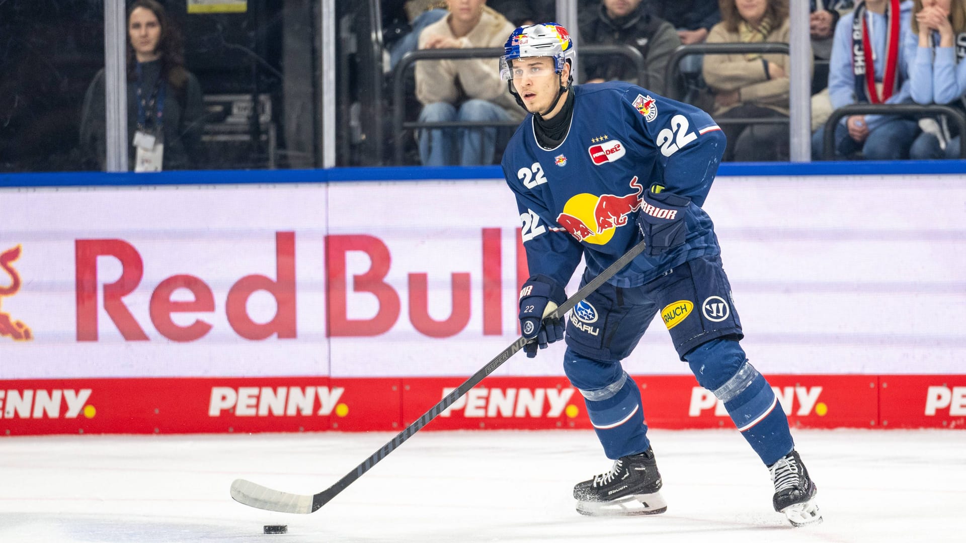 Jakob Weber im Trikot der Red Bulls (Archivbild): In den vergangenen beiden Spielzeit bestritt er fast 100 Partien für die Münchner.