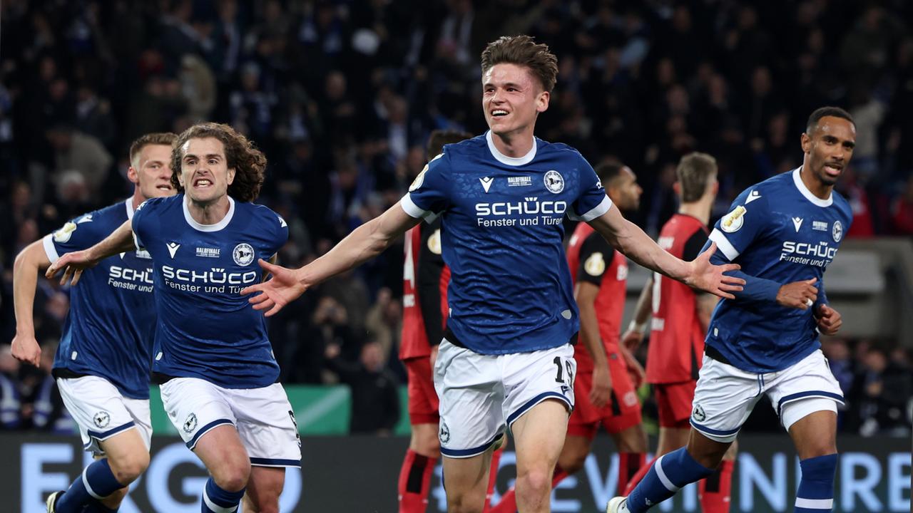 DFB-Pokal: Bielefeld erreicht Finale nach Sieg über Leverkusen