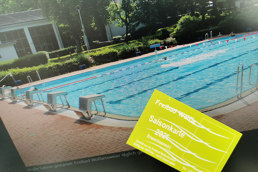 Familien-Saisonkarte gewinnen: Freibad Wölfle 2025