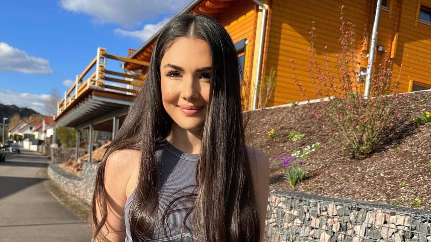 DSDS-Sängerin Katharina Eisenblut musste lachen, als sie ihr Baby sah