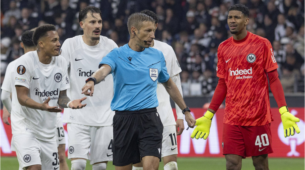 Eintracht Frankfurt in Europa League ausgeschieden – Keeper Santos im Mittelpunkt