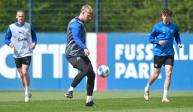 Kleine-Bekel zurück im Training – bleibt er bei Holstein Kiel?