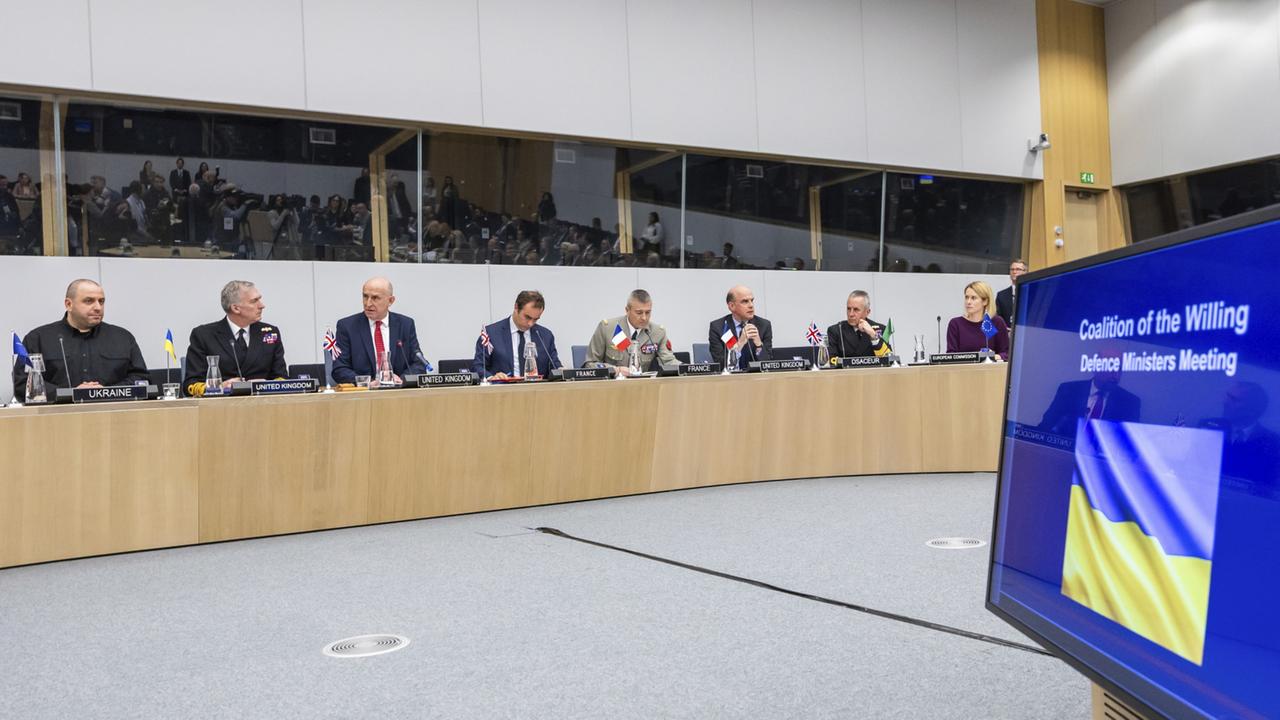 Die "Koalition der Willigen" hofft weiter auf die USA