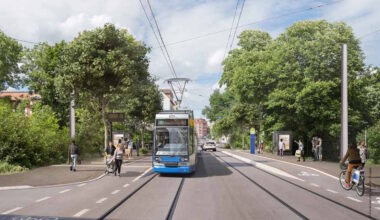 Der neue Bauabschnitt zwischen Kulkwitzer Straße bis Radrennbahn beginnt · Leipziger Zeitung