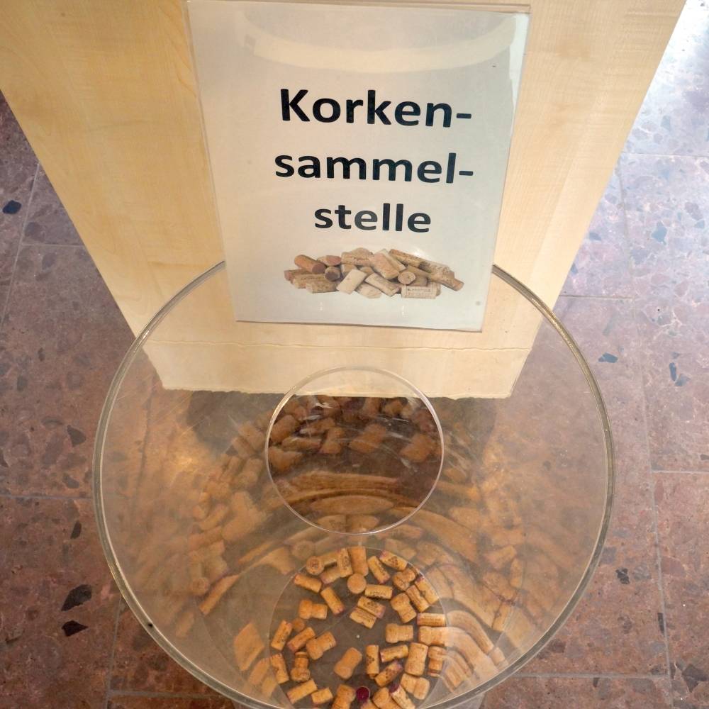 Bornheim hat eine Tonne Korken gesammelt