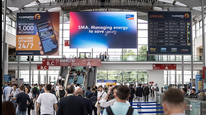 Kosten sparen, Ressourcen schützen: SMA zeigt auf der Intersolar Europe 2025, wie erneuerbare Energien smarter genutzt werden können