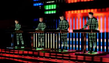 Kraftwerk treten in Chemnitz und Leipzig auf