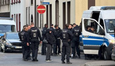Polizeieinsatz in Essen bei spontaner Demo