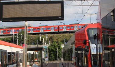 Baumaßnahme auf Straßenbahnlinie 1: Busse statt Bahnen