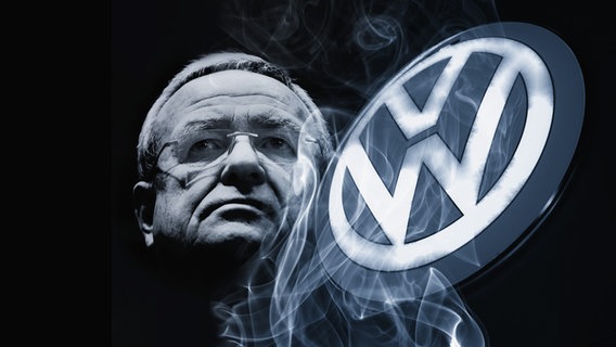 Der Kopf von Martin Winterkorn neben einem VW-Logo. © picture alliance / Bernd von Jutrczenka / dpa unsplash / Erik Mclean Foto: picture alliance / Bernd v. Jutrczenka; unsplash / Erik Mclean, Paul Wong