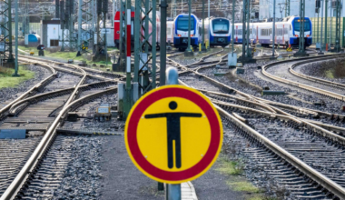 Erdreich abgesackt: Sperrung der Bahnstrecke Hannover–Bremen