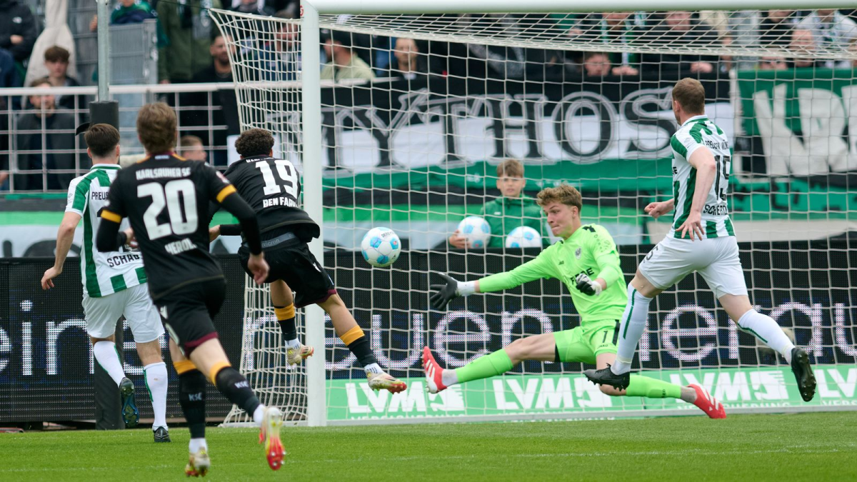 Münster erkämpft 1:1 gegen Karlsruhe