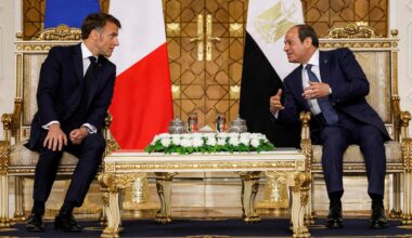 Frankreichs Präsident Macron warnt vor Umsiedlungen in Gaza