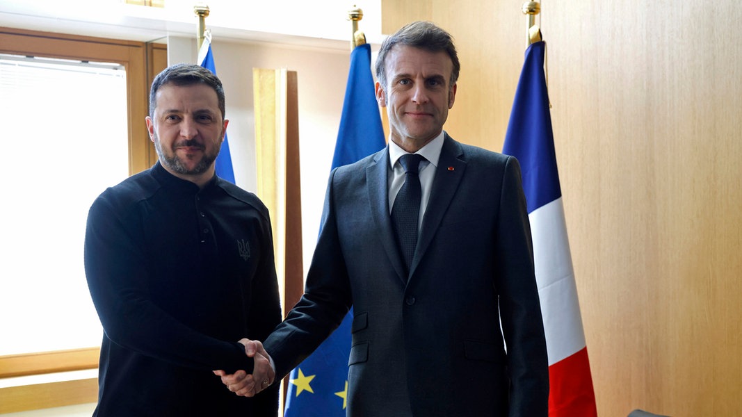 Frankreich will bei Ukraine-Hilfen Tempo machen | NDR.de - Nachrichten