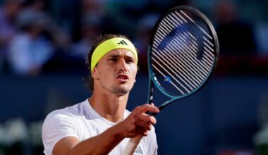 Alexander Zverev verzweifelt an sich und Angstgegner Francisco Cerundolo