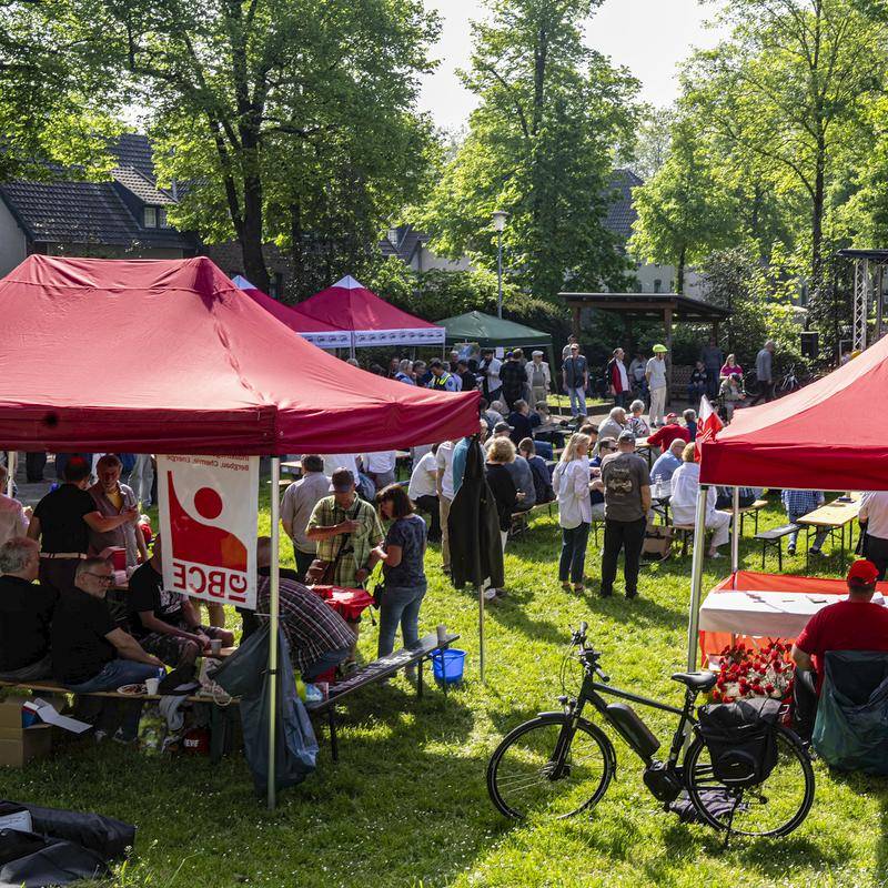 Kundgebungen am 1. Mai in Duisburg, Moers und Dinslaken