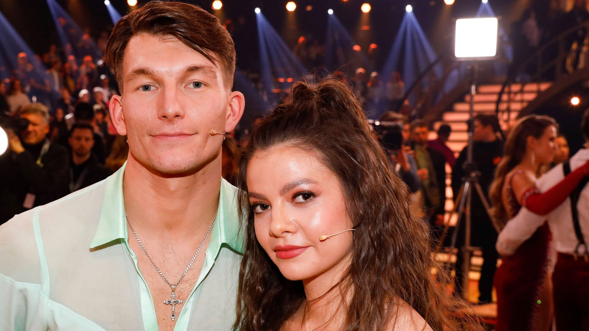 Maria Clara Groppler mit Mikael Tatarkin: Die beiden traten zusammen bei "Let's Dance" an.