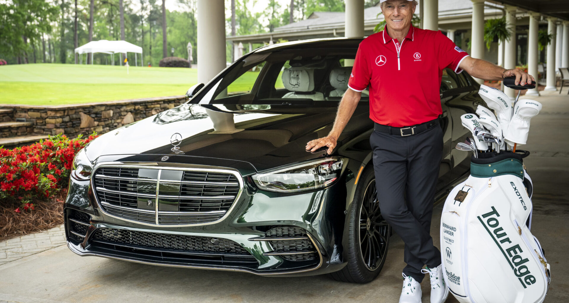 Mercedes ehrt Bernhard Langer mit Manufaktur S-Klasse