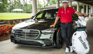 Mercedes ehrt Bernhard Langer mit Manufaktur S-Klasse