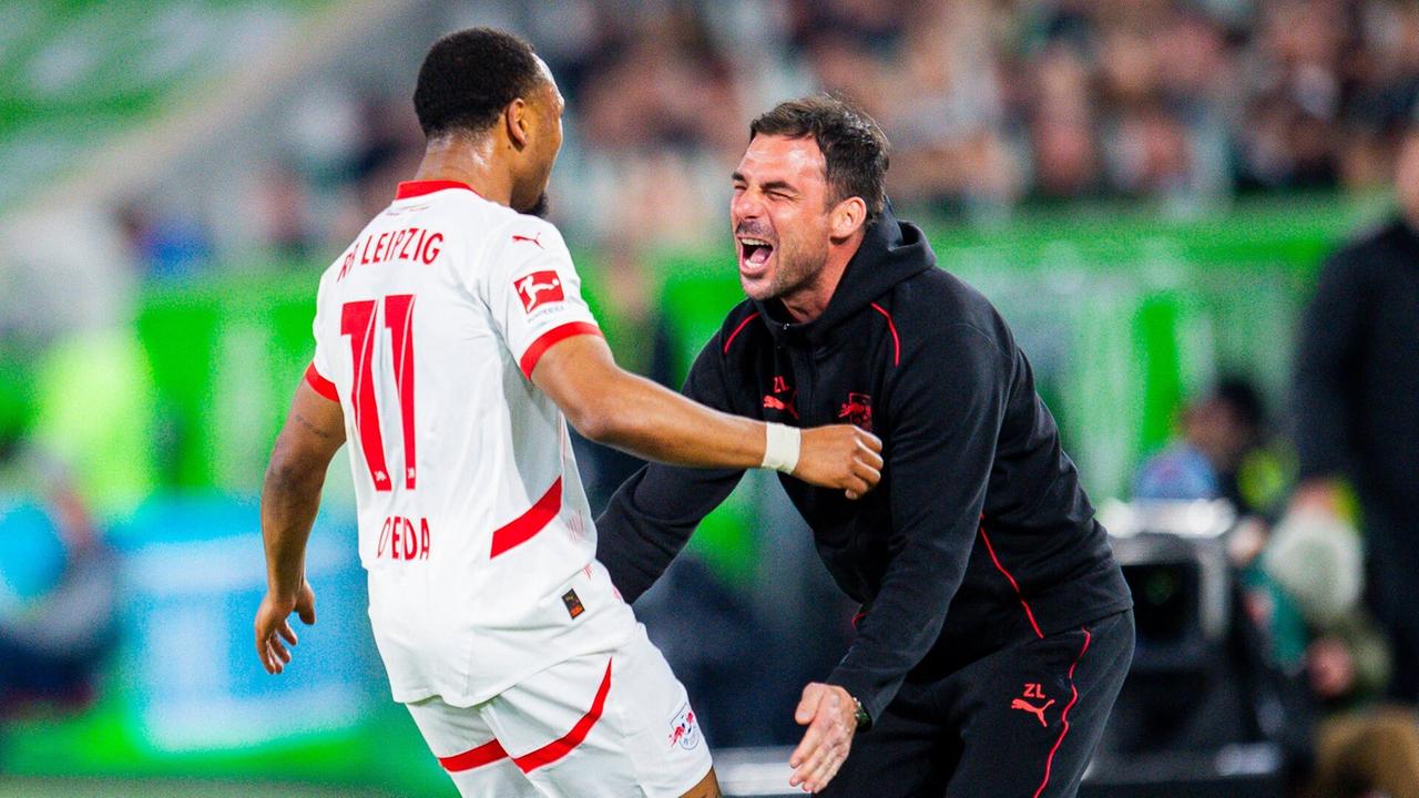Fußball | Bundesliga: Zittern, Jubeln, ab auf die Couch - RB Leipzig wieder auf Champions-League-Kurs