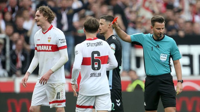 VfB Stuttgart gegen Werder Bremen: Gelb-Rot gegen Nick Woltemade – folgt der Kritik der Einspruch?