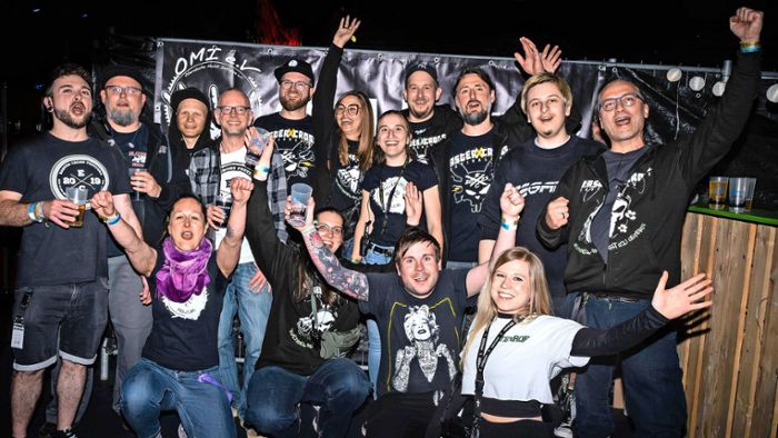 Metal-Festival in Oberndorf: Hier feiern auch die Bands