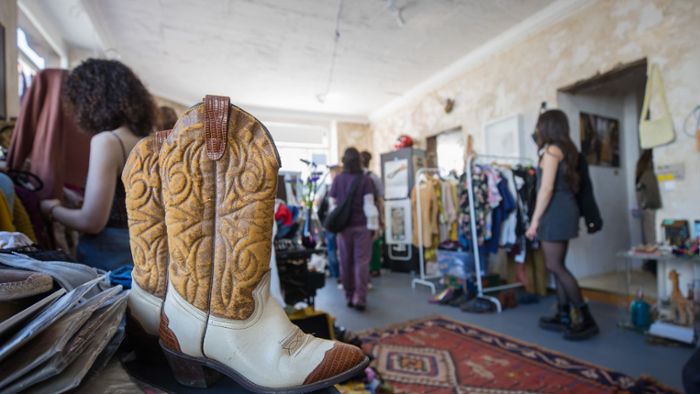 Pop-up-Store in Stuttgart: Eine Woche Vintage shoppen – Galerie wird zu Secondhand-Hotspot