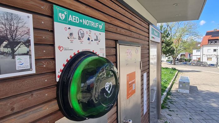 Vandalismus in Stuttgart-Hofen: Defibrillator entwendet und beschädigt