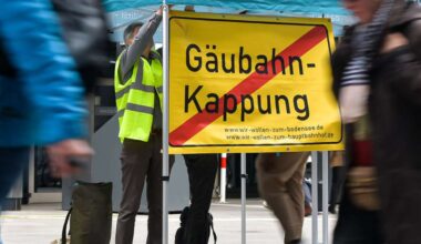 Geplante Gäubahnkappung: „Die meisten Leute wissen das nicht“ – Kundgebung in Stuttgart