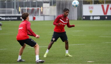 VfB Stuttgart: Justin Diehl muss Training abbrechen