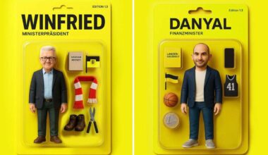 KI-Trend in der Region Stuttgart: Kretschmann, Bayaz und Co. als Actionfiguren – das hat es damit auf sich